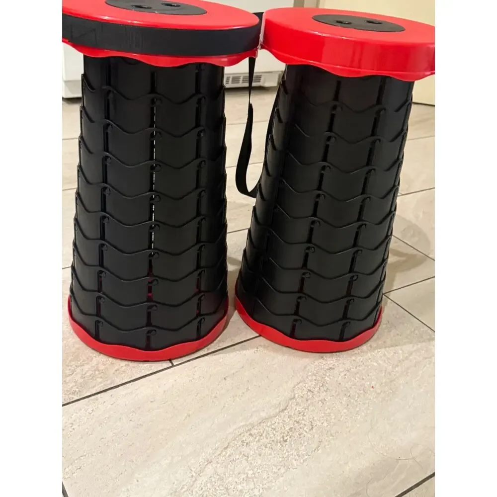 Upgraded Collapsible Stool for Adults, Foldable Portable Retractable Lightweight - Picture 4 of 7